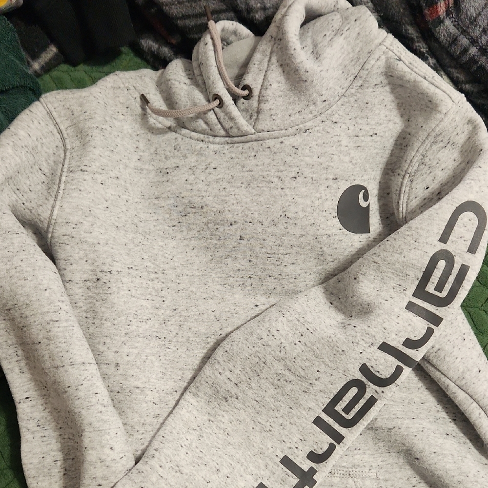 Carhartt Women's Speckled Gray Hoodie